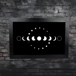 Moon Phases Wall Art