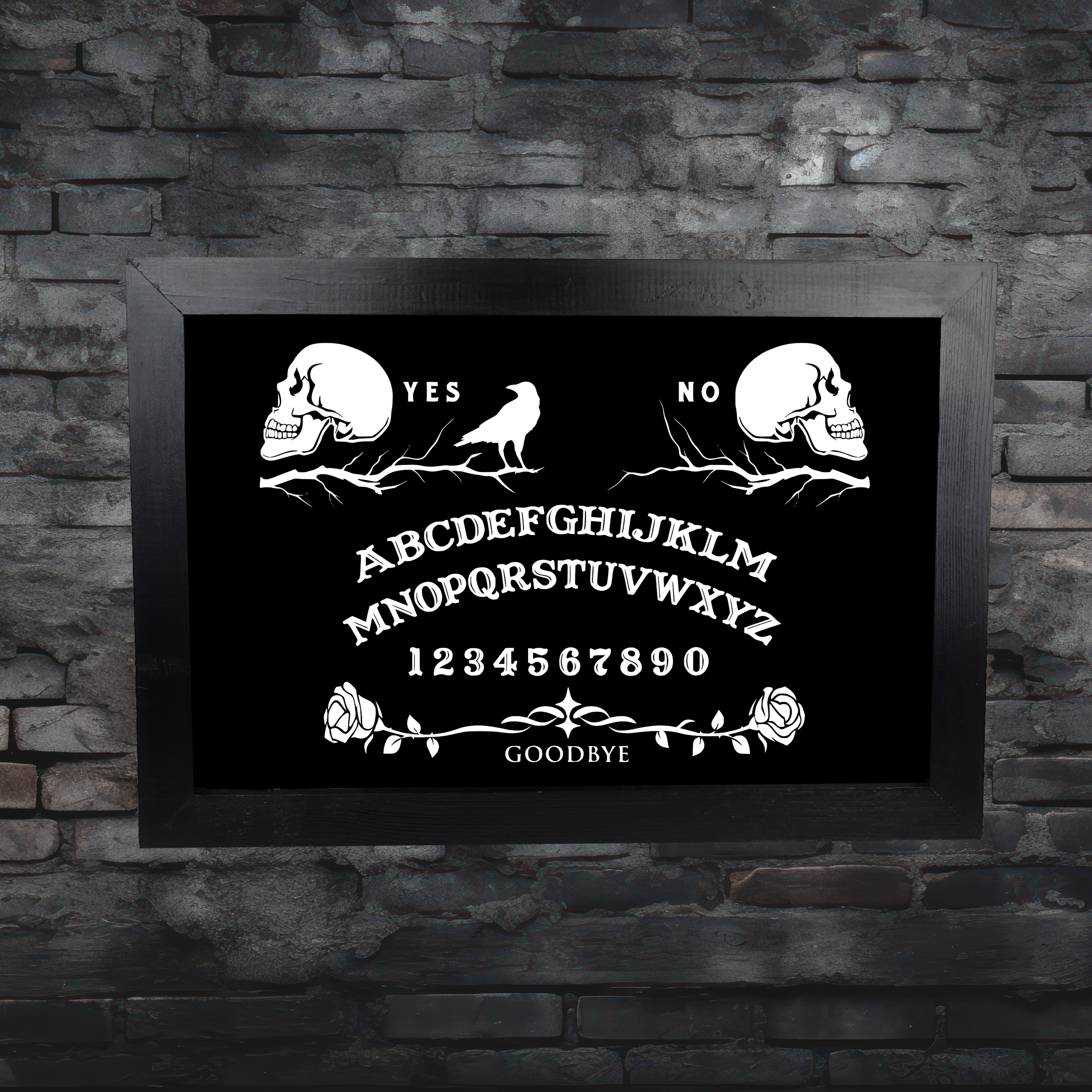 Ouija Sjulls Framed Art