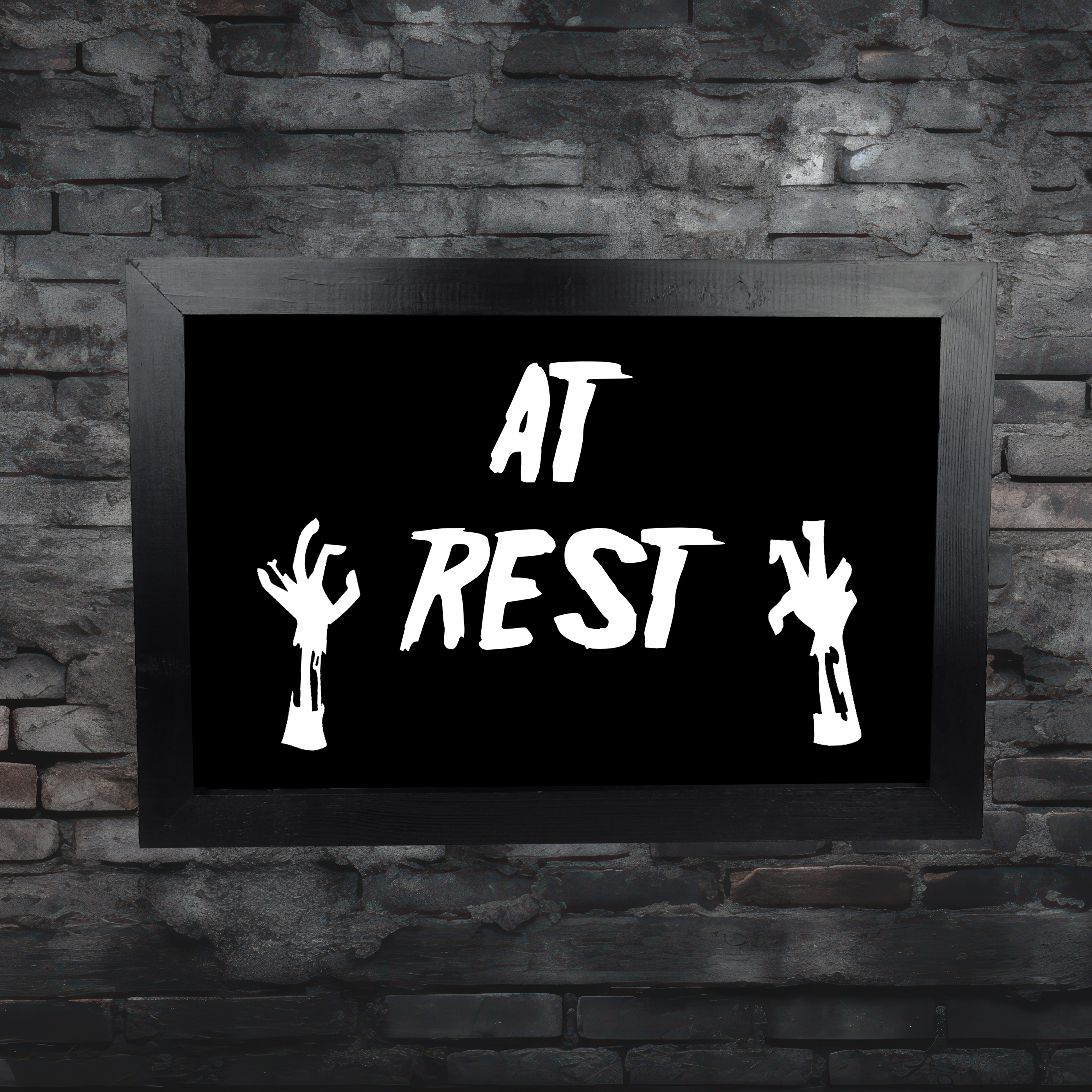 At Rest framed wall art