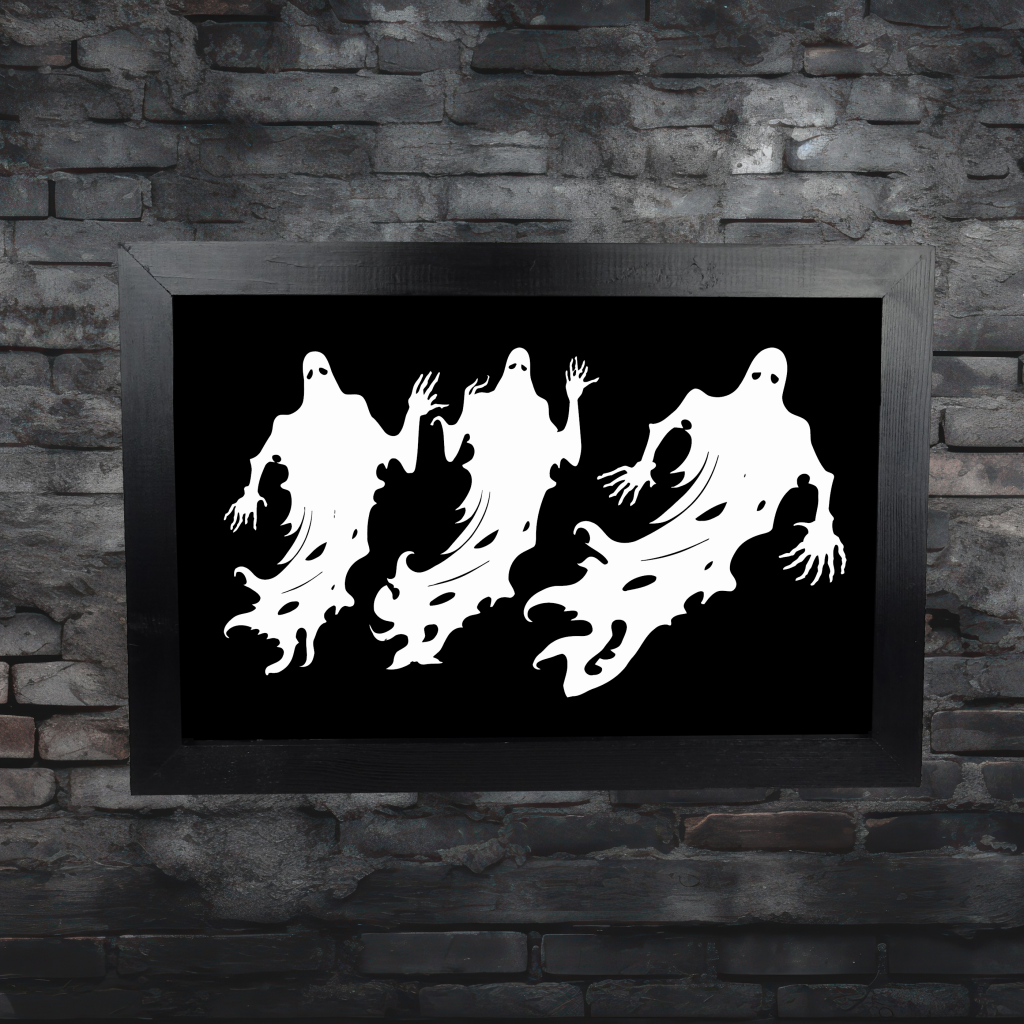 Evil Spirits framed wall art
