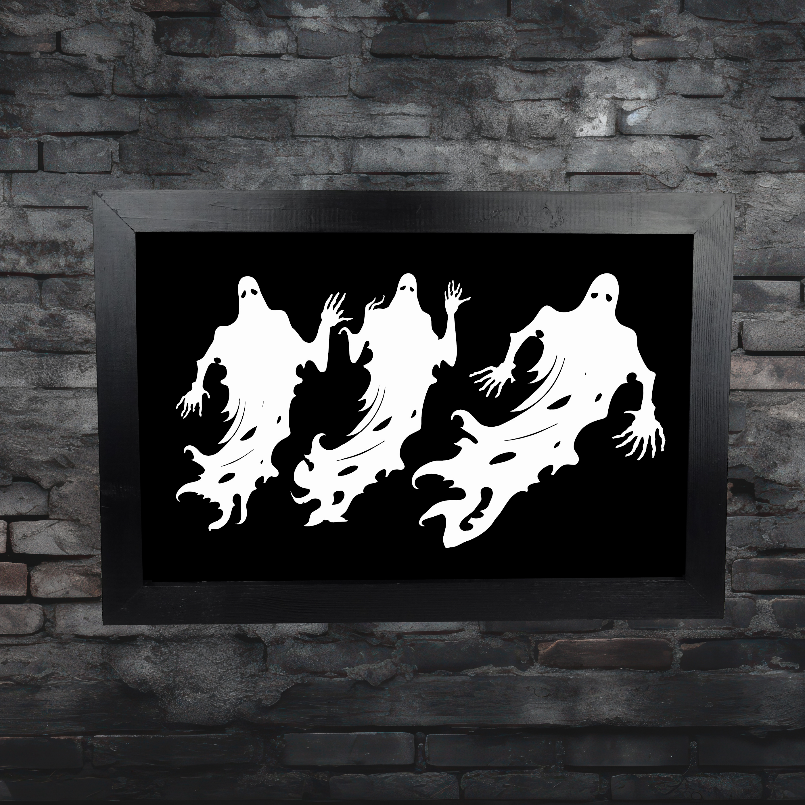 Evil Spirits framed wall art